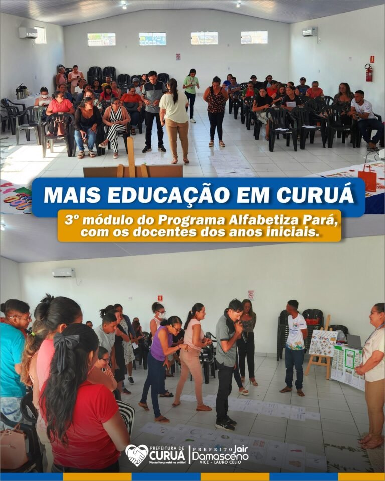 Secretaria de Educação realiza o 3º módulo do Programa Alfabetiza Pará